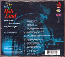 Load image into Gallery viewer, Bob Lind : You Might Have Heard My Footsteps - The Best Of Bob Lind (CD, Comp, RM)
