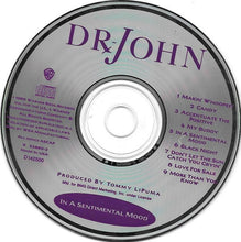 Load image into Gallery viewer, Dr. John : In A Sentimental Mood (CD, Album, Club)