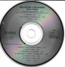 Load image into Gallery viewer, Paul Revere & The Raiders : Good Things (CD, Comp)