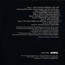 Load image into Gallery viewer, Dionne Warwick : Friends (CD, Album)