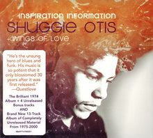 Load image into Gallery viewer, Shuggie Otis : Inspiration Information + Wings Of Love (CD, Album, RE + CD, Album)