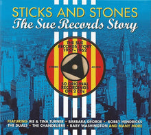 Load image into Gallery viewer, Various : Sticks And Stones - The Sue Records Story (2xCD, Comp, Dig)