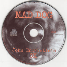 Load image into Gallery viewer, John Entwistle&#39;s Ox : Mad Dog (CD, Album, RE, RM)
