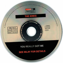Load image into Gallery viewer, The Kinks : You Really Got Me (CD, Comp)