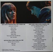 Load image into Gallery viewer, Gene Clark With Carla Olson : In Concert (2xCD, Album)