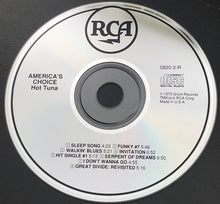 Load image into Gallery viewer, Hot Tuna : America's Choice (CD, Album, RE)