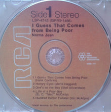 Load image into Gallery viewer, Norma Jean (2) : I Guess That Comes From Being Poor (CD, Comp, RM)