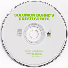 Load image into Gallery viewer, Solomon Burke : Solomon Burke's Greatest Hits (CD, Comp)