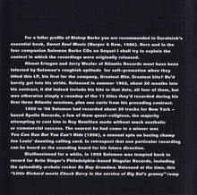 Load image into Gallery viewer, Solomon Burke : Solomon Burke's Greatest Hits (CD, Comp)