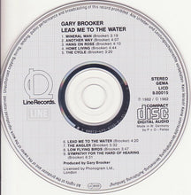 Load image into Gallery viewer, Gary Brooker : Lead Me To The Water (CD, Album, RE)