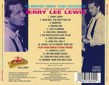 Load image into Gallery viewer, Jerry Lee Lewis : The Mercury®/Smash® Years Recordings - Featuring Live & Studio Recordings (CD, Comp)
