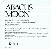 Load image into Gallery viewer, Don Harriss : Abacus Moon (CD, Album)