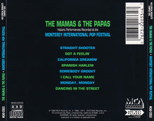 Load image into Gallery viewer, The Mamas & The Papas : Historic Performances Recorded At The Monterey International Pop Festival (CD, Album, RE)