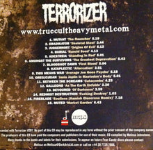 Load image into Gallery viewer, Various : Terrorizer Presents Grindhouse - A New Night For True Cult Metalheads (CD, Comp, Promo)