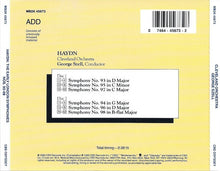 Load image into Gallery viewer, Haydn* / Cleveland Orchestra* / George Szell : The Early London Symphonies Nos. 93-98 (2xCD, Album, Comp)