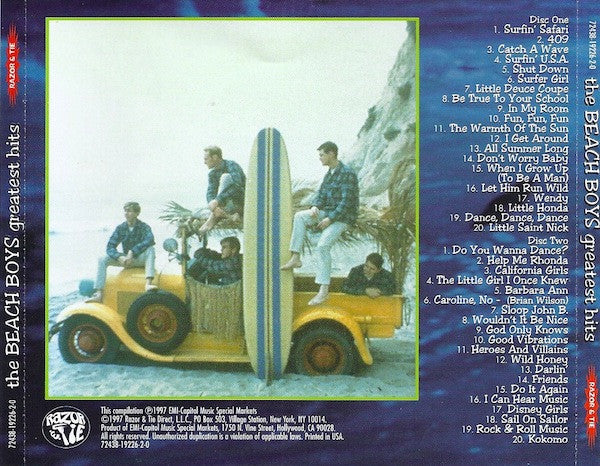 Buy The Beach Boys : Greatest Hits (CD) Online for a great price