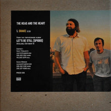 Load image into Gallery viewer, The Head And The Heart : Shake (CD, Single, Promo)