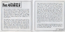 Load image into Gallery viewer, Eric Burdon & The Animals : The Very Best Of Eric Burdon & The Animals (CD, Comp, RE)