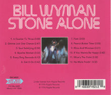 Load image into Gallery viewer, Bill Wyman : Stone Alone (CD, Album, RE)