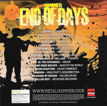 Load image into Gallery viewer, Various : End Of Days (CD, Comp, Promo)