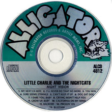 Load image into Gallery viewer, Little Charlie And The Nightcats : Night Vision (CD, Album)