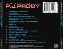Load image into Gallery viewer, P.J. Proby : The Very Best Of P.J. Proby (CD, Comp)