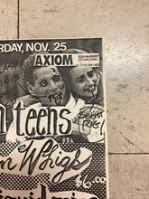 Load image into Gallery viewer, Pain Teens at Axiom (Poster)