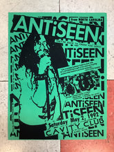 Load image into Gallery viewer, Antiseen at Cavity Club - 1992 (Poster)