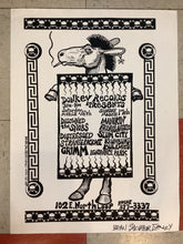 Load image into Gallery viewer, Donkey Records Showcase - 2002 (Poster)