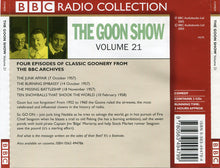 Load image into Gallery viewer, The Goons : Volume 21 "The Missing Battleship" (2xCD, RM)