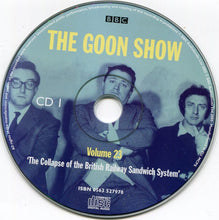 Load image into Gallery viewer, The Goons : Volume 23 "The Collapse Of The British Railway Sandwich System" (2xCD, RM)