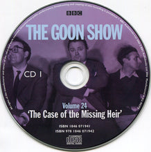 Load image into Gallery viewer, The Goons : Volume 24 &quot;The Case Of The Missing Heir&quot; (2xCD, RM)
