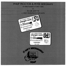 Load image into Gallery viewer, Proctor* & Bergman* : TV Or Not TV: A Video Vaudeville In Two Acts (CD, Album, RE)