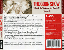 Load image into Gallery viewer, The Goons : Volume 27 "Check The Yuckabakaka Gauges" (2xCD, RM)