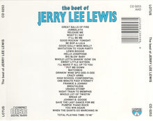 Load image into Gallery viewer, Jerry Lee Lewis : The Best Of Jerry Lee Lewis (CD, Comp)