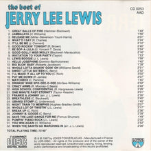 Load image into Gallery viewer, Jerry Lee Lewis : The Best Of Jerry Lee Lewis (CD, Comp)