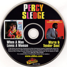 Load image into Gallery viewer, Percy Sledge : When A Man Loves A Woman / Warm & Tender Soul (CD, Comp)