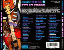 Load image into Gallery viewer, Various : Garage Beat ’66 4 (I’m In Need!) (CD, Comp, Mono)