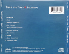 Load image into Gallery viewer, Tears For Fears : Elemental (CD, Album)