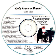 Load image into Gallery viewer, Andy Pratt : Andy Pratt Is Back (CDr, Comp, Enh, Promo)