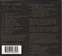 Load image into Gallery viewer, Richard Thompson : Live Warrior (CD, Album)