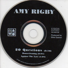 Load image into Gallery viewer, Amy Rigby : 20 Questions (CD, Single, Promo)