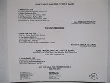 Load image into Gallery viewer, June Tabor And The Oyster Band* : Freedom And Rain Tour '91 Sampler (CD, Promo, Smplr)