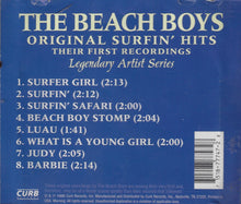 Load image into Gallery viewer, The Beach Boys : Original Surfin' Hits - Their First Recordings (CD, Comp, RE)