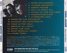 Load image into Gallery viewer, Chris Jagger : Rock The Zydeco (CD, Album, Promo)