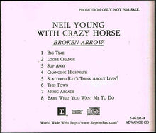 Load image into Gallery viewer, Neil Young & Crazy Horse : Broken Arrow (HDCD, Album, Promo)