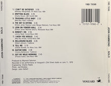 Load image into Gallery viewer, John Hammond* : Solo (CD, Album)