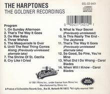 Load image into Gallery viewer, The Harptones : The Goldner Recordings (CD, Comp)
