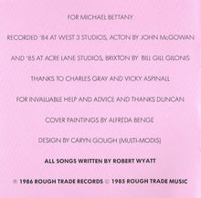 Load image into Gallery viewer, Robert Wyatt : Old Rottenhat (CD, Album)