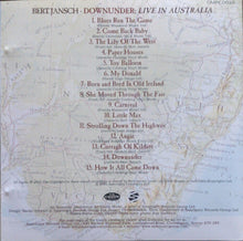 Load image into Gallery viewer, Bert Jansch : Downunder: Live In Australia (CD, Album)